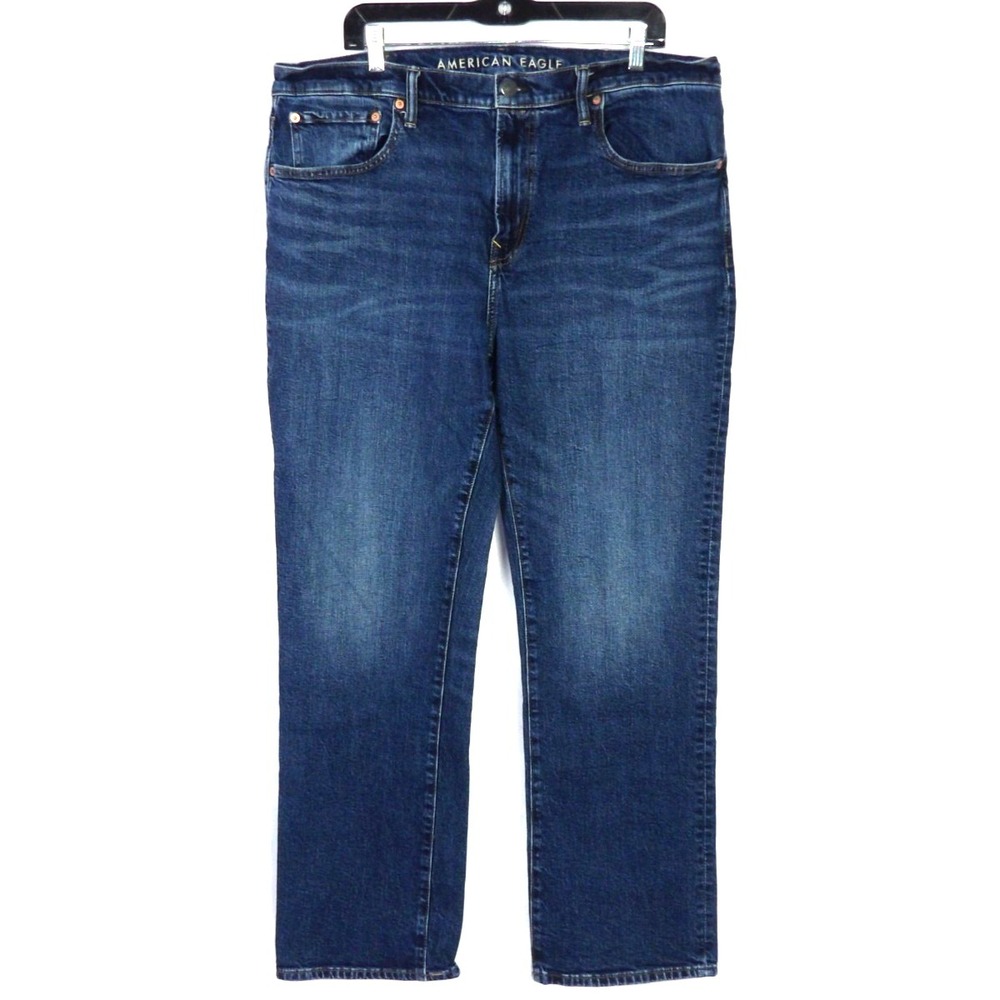 American‎ Eagle Easy FLEX Stretch Original Boot Cut Denim Jeans Men's 38 X 32